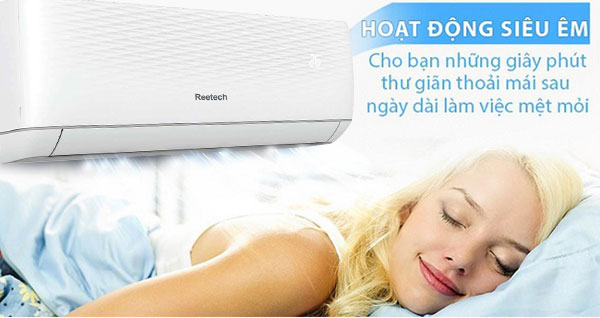 Máy lạnh Reetech hoạt động êm ái
